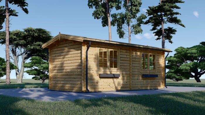 Gartenhaus STRAUBING, 3x6m, 18m² – Bild 3