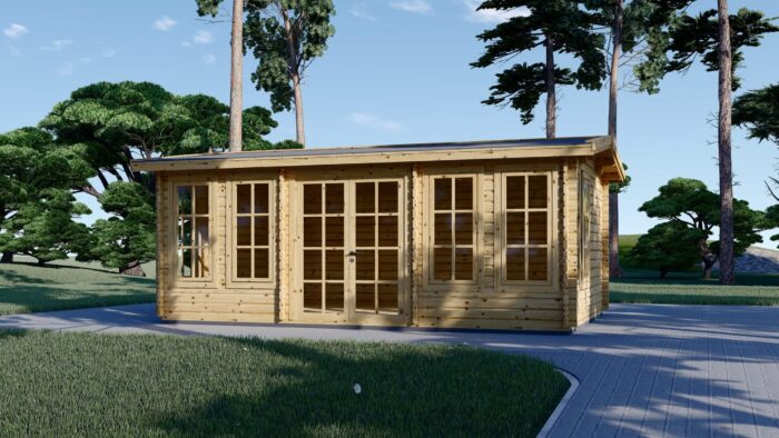 Gartenhaus DORA, 6x4 m, 24 m² – Bild 5