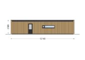 Wohnhaus BERTA 1 (66 mm + Holzverschalung Isoliert), 46 m² – Bild 11
