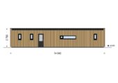 Wohnhaus BERTA 3 (66 mm + Holzverschalung Isoliert), 75 m² – Bild 8