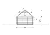 Blockbohlenhaus LANDSHUT (44+44 mm) · 50 m² · Extra Isoliert – Bild 10