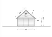 Blockbohlenhaus LANDSHUT (44+44 mm) · 50 m² · Extra Isoliert – Bild 10