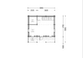 Blockbohlenhaus LANDSHUT (44+44 mm) · 50 m² · Extra Isoliert – Bild 6