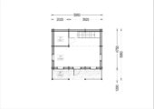 Blockbohlenhaus LANDSHUT (44+44 mm) · 50 m² · Extra Isoliert – Bild 6