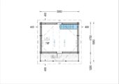 Blockbohlenhaus LANDSHUT (44+44 mm) · 50 m² · Extra Isoliert – Bild 7
