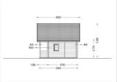 Blockbohlenhaus LANDSHUT (44+44 mm) · 50 m² · Extra Isoliert – Bild 11