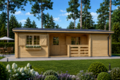 Blockbohlenhaus ULRICH, 70m² – Bild 2