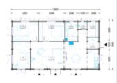 Blockbohlenhaus BERNAU (Isoliert, 44+44 mm) · 103 m² – Bild 6