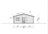 Blockbohlenhaus BERNAU (Isoliert, 44+44 mm) · 103 m² – Bild 10