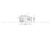 Blockbohlenhaus BIRGIT (44+44 mm) · 6 × 19 m · 114 m² · Isoliert – Bild 10