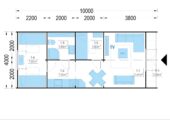 Gartenhaus BRITA 4x10 m, 40 m² 44mm – Bild 8