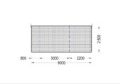 Gartenhaus BRITA 4x6 m, 18 m² – Bild 7