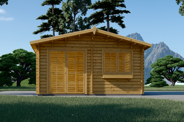 Gartenhaus WIEN 5x4 m, 20 m² – Bild 2