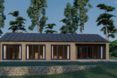 Wohnhaus Enns (66 mm + Holzverschalung) inkl. Isolierung, 130 m² – Bild 5