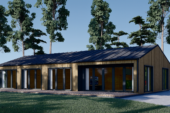 Wohnhaus Enns (66 mm + Holzverschalung) inkl. Isolierung, 130 m² – Bild 4