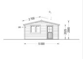 Gartenhaus Donau, 5x4m, 20m² Isoliert – Bild 10