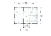 Blockbohlenhaus ERNI (44+44 mm) · Isoliert · ca. 70 m² – Bild 8