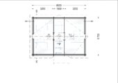 Blockbohlenhaus ERNI (44+44 mm) · Isoliert · ca. 70 m² – Bild 9