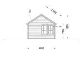 Gartenhaus ERWIN 7x4 m 28 m² – Bild 10