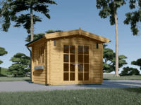 Gartenhaus ADRIA (44 mm), 3x3 m, 9 m²