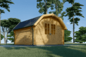 Gartenhaus OHIO (34 mm), 4x4 m, 16 m²