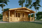 Gartenhaus Wels (44 mm) 21 m²
