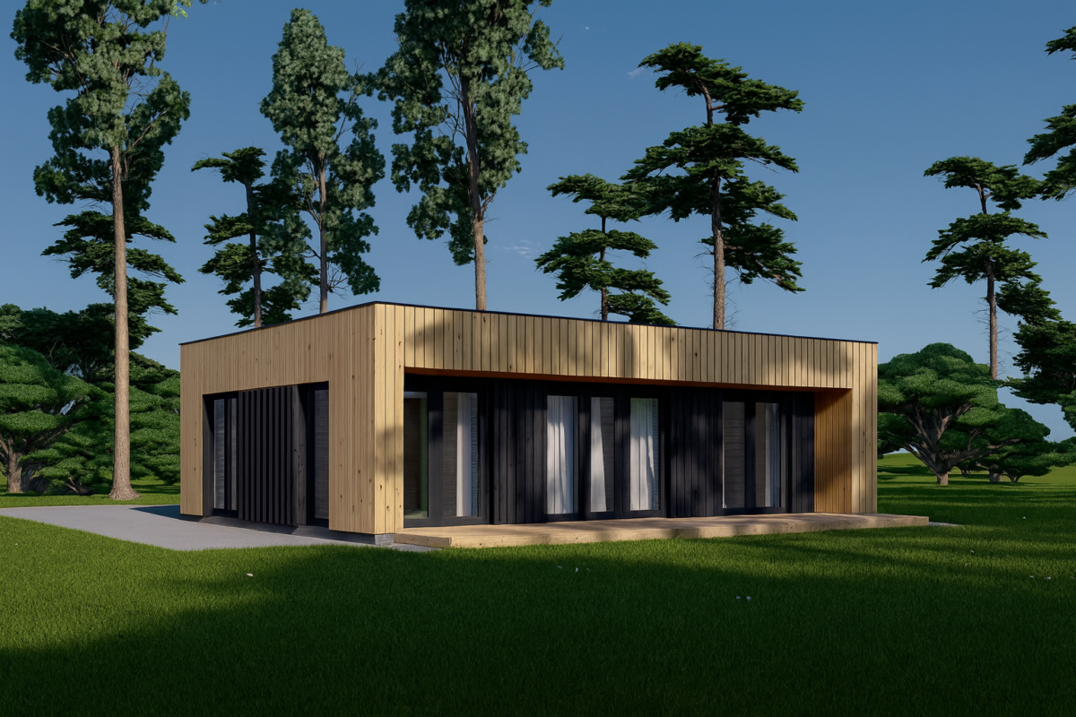 Blockbohlenhaus Kulm Isoliert