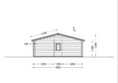 Blockbohlenhaus LIENZ (44+44 mm Isoliert) · 103 m² – Bild 11