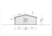 Blockbohlenhaus LIENZ (44+44 mm Isoliert) · 103 m² – Bild 11