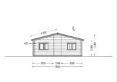 Blockbohlenhaus BERNAU (Isoliert, 44+44 mm) · 103 m² – Bild 10