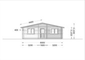 Blockbohlenhaus LEIBNITZ (Isoliert, 44+44 mm), 78 m² + 15 m² Terrasse – Bild 9