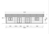 Blockbohlenhaus LIENZ (44+44 mm Isoliert) · 103 m² – Bild 8