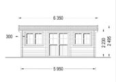 Gartenhaus OSKAR, 6x3 m, 18 m² – Bild 7