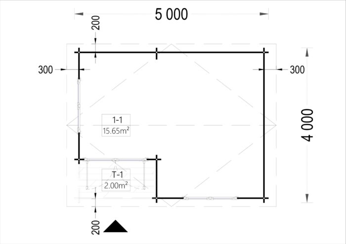Premium Gartenhaus OTTO 5x4 m, 20 m² Isoliert – Bild 6