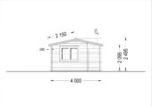 Premium Gartenhaus OTTO 5x4 m, 20 m² Isoliert – Bild 8