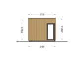 Gartenhaus PREMIUM 5x3 m, 15 m² Extra Isoliert – Bild 12
