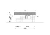 Gartenhaus Wels (44 mm) 21 m² – Bild 10