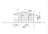 Gartenhaus ROLAND 5x5 m, 25 m² – Bild 10