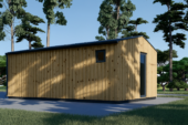 Gartenhaus TAURUS (34 mm + Holzverschalung), 7x4 m, 28 m² – Bild 3