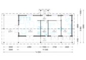 Blockbohlenhaus TRAUNSEE (44+44 mm) · 50 m² · Extra Isoliert – Bild 6