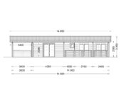 Blockbohlenhaus TRAUNSEE (44+44 mm) · 50 m² · Extra Isoliert – Bild 10