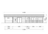 Blockbohlenhaus TRAUNSEE (44+44 mm) · 50 m² · Extra Isoliert – Bild 10