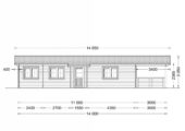 Blockbohlenhaus TRAUNSEE (44+44 mm) · 50 m² · Isoliert – Bild 8