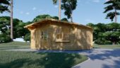 Premium Gartenhaus WIEN, 5x6 m, 30 m² Isoliert – Bild 4