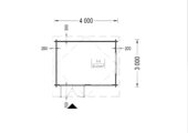 Gartenhaus WIEN 4x3m, 25m² – Bild 7