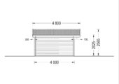 Gartenhaus WIEN 5x4 m, 20 m² – Bild 10