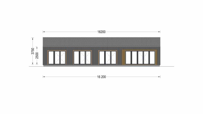 Wohnhaus Enns (66 mm + Holzverschalung) inkl. Isolierung, 130 m² – Bild 12