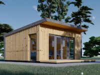 Gartenhaus EMIL (34mm + Holzverschalung ), 5x5m, 25m²