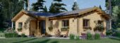 Bungalow Aurora Isoliert 66mm + Holzverschalung),63 m² – Bild 4