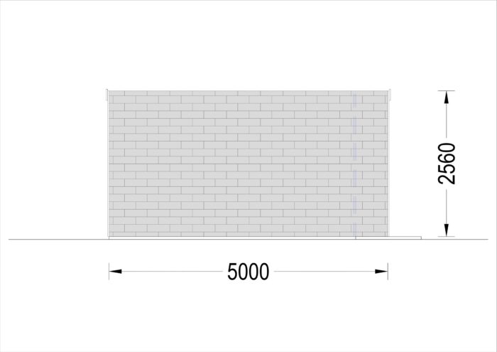 Gartenhaus BRITA 3x5 m, 15 m² – Bild 6